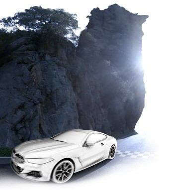 BMW 8er VR Experience Effekt-Etage CGI Virtual Reality